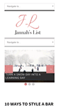 Mobile Screenshot of jannahslist.com